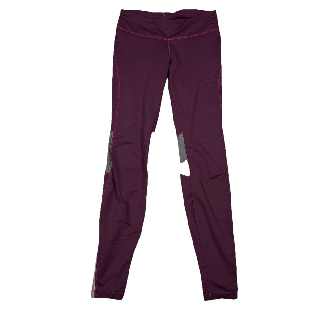 Patagonia Women's Leggings Size Small Athletic Burgundy And‎ Grey
